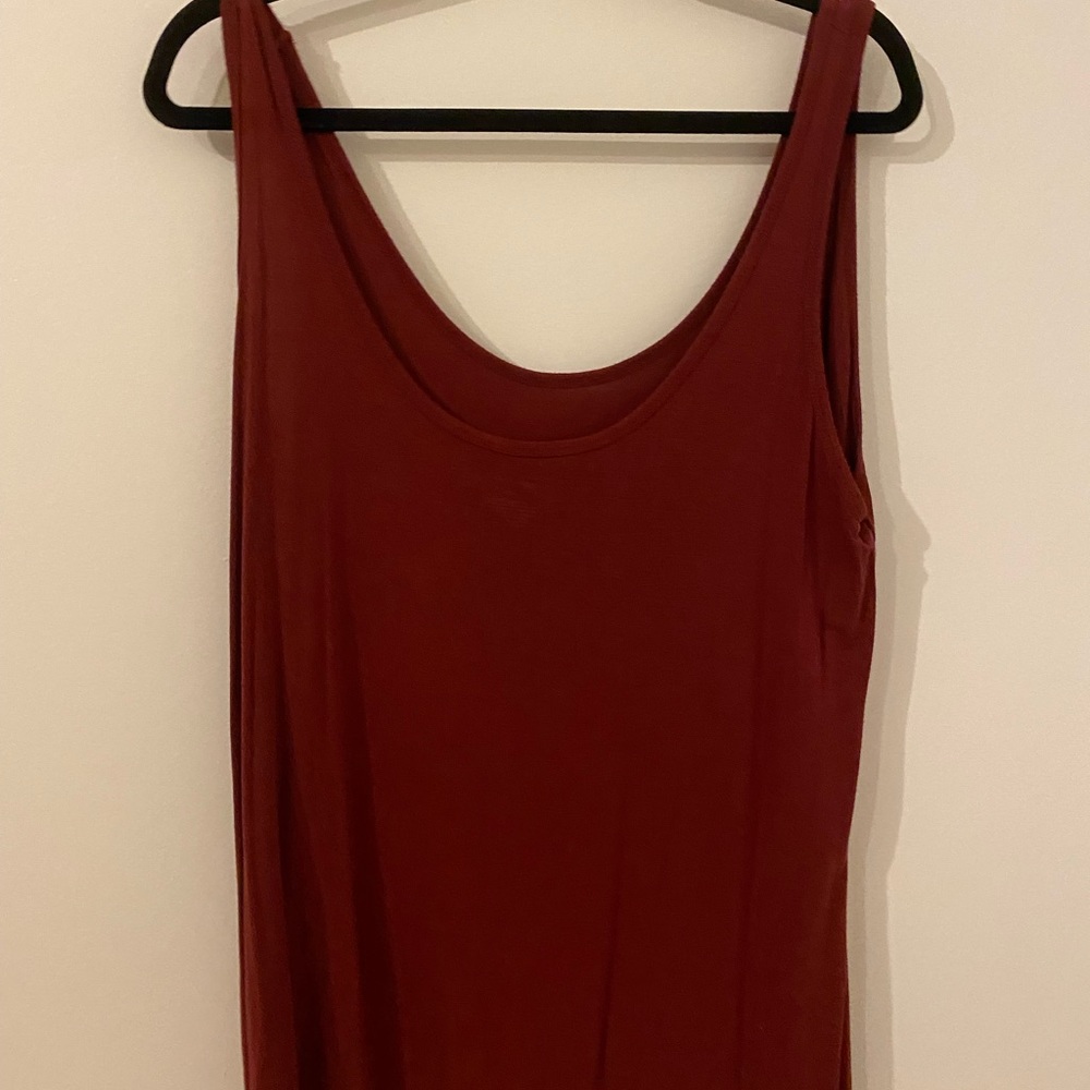 Red Lane Bryant tank top. Size 18/20.